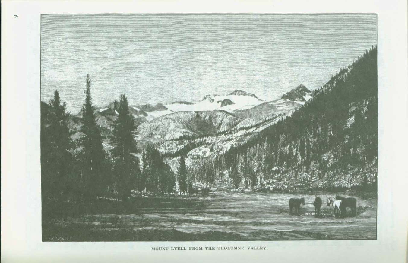 IN THE HEART OF THE CALIFORNIA ALPS: a near view of the High Sierra in 1872. vist0026c